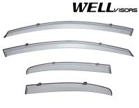 WellVisors Side Window Deflectors Mitsubishi Lancer 08-17 Premium Series