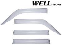 WellVisors Side Window Deflectors Mitsubishi Montero 92-00 Premium Series