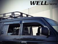 WellVisors - WellVisors Side Window Deflectors Mitsubishi Montero 92-00 Premium Series - Image 4