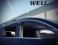 WellVisors - WellVisors Side Window Deflectors Acura RDX 13-18 With Chrome Trim - Image 3