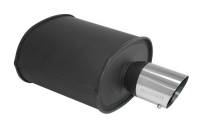 Megan Racing Exhaust Muffler: M-OE Muffler Black