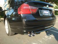 Megan Racing - Megan Racing Supremo Exhaust System: BMW E90/92 328i/328ix 2007-11 Blue Titanium Tips - Image 2