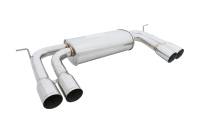 Megan Racing Supremo Exhaust System: BMW X6M 2010-14 Stainless Tips