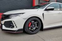 Rally Armor - Rally Armor 17-18 Honda Civic Type R (Type R Only) UR Red Mud Flap w/ Black Logo - Image 3