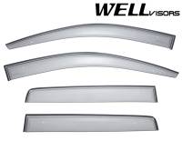 WellVisors Side Window Deflectors Jeep Compass 07-16 Premium Series