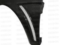 Seibon Carbon - Seibon Carbon fiber fenders for 2008-2012 Mitsubishi Lancer EVO X (10mm Wider) (pair) - Image 5