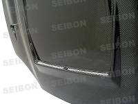 Seibon Carbon - Seibon DVII-style carbon fiber hood for 1994-1998 Mitsubishi 3000GT - Image 7