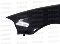 Seibon Carbon - Seibon OEM-style carbon fiber fenders for 1996-1998 Honda Civic (pair) - Image 3