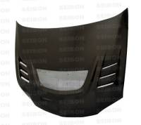 Seibon Carbon - Seibon CW-style carbon fiber hood for 2003-2007 Mitsubishi Lancer EVO - Image 2