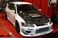 Seibon Carbon - Seibon CW-style carbon fiber hood for 2003-2007 Mitsubishi Lancer EVO - Image 9