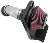 K&N - K&N 14-16 Kia Soul L4 2.0L Typhoon Cold Air Intake Aluminum Silver - Image 1