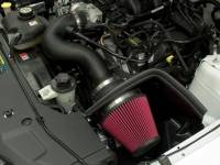 Airaid 2010 Ford Mustang 4.0L MXP Intake System w/ Tube (Oiled / Red Media) - Image 2