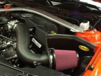 Airaid 11-14 Ford Mustang 3.7L V6 MXP Intake System w/ Tube (Oiled / Red Media) - Image 3