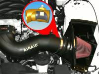 Airaid 05-09 Mustang GT 4.6L MXP Intake System w/ Tube (Dry / Red Media) - Image 4