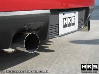 HKS - HKS 08-09 Evo 10 Hi-Power Dual Tip Catback Exhaust - Image 3