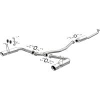 MagnaFlow Exhaust Products - MagnaFlow 16-18 Honda Civic L4 2.0L Street Series Cat-Back Exhaust w/ Polished Tips - Image 2