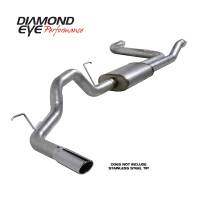 Diamond Eye Exhaust System Kit, 2004-2012 Nissan Titan 5.6L (All Cab And Bed Lengths)-3.5In. Aluminized-Performa