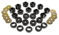 Prothane 97+ Jeep TJ Body Mount Kit - Black