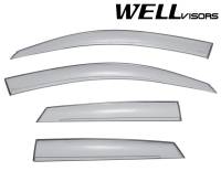 WellVisors Side Window Deflectors Audi Q3 15-18 Aerodyn Series