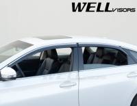 WellVisors - WellVisors Side Window Deflectors Toyota Avalon 13-18 with Chrome Trim - Image 5