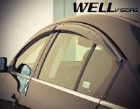 WellVisors - WellVisors Side Window Deflectors Chevrolet Cruze 11-15 With Black Trim - Image 5