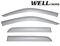 WellVisors Side Window Deflectors Mercedes Benz W163 ML-Class 98-05 Premium Series