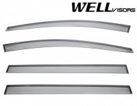 WellVisors Side Window Deflectors Honda Odyssey 2018+ with Black Trim