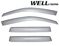 WellVisors Side Window Deflectors Mitsubishi Outlander 03-06 Premium Series