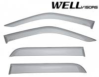 WellVisors Side Window Deflectors Lincoln Navigator Ford Expedition 07-17 Premium Series