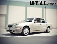 WellVisors - WellVisors Side Window Deflectors Mercedes Benz W210 E-Class 96-02 Premium Series - Image 3