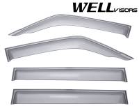 WellVisors Side Window Deflectors Mitsubishi Montero 01-06 Premium Series