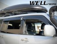 WellVisors - WellVisors Side Window Deflectors Mitsubishi Montero 01-06 Premium Series - Image 5