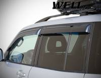 WellVisors - WellVisors Side Window Deflectors Mitsubishi Montero 01-06 Premium Series - Image 7