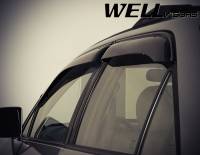 WellVisors - WellVisors Side Window Deflectors Lexus RX300 99-03 With Black Trim - Image 5