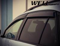 WellVisors - WellVisors Side Window Deflectors Lexus RX330 RX350 RX400h 04-09 With Black Trim - Image 5