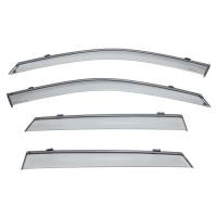 WellVisors Side Window Deflectors Land Rover Discovery Sport 15-21 With Black Trim