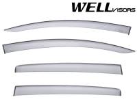 WellVisors Side Window Deflectors Toyota Yaris 5dr hatchback 12-18 premium series