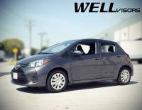 WellVisors - WellVisors Side Window Deflectors Toyota Yaris 5dr hatchback 12-18 premium series - Image 3