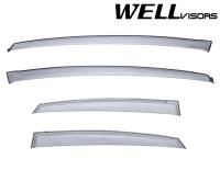 WellVisors Side Window Deflectors Toyota Prius 10-15 Premium Series