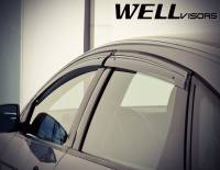 WellVisors - WellVisors Side Window Deflectors Ford Focus 12-18 With Black Trim - Image 5