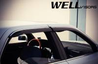 WellVisors - WellVisors Side Window Deflectors Lexus LS400 90-94 With Chrome Trim - Image 9