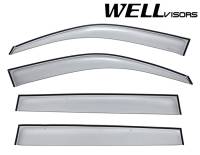 WellVisors Side Window Deflectors Toyota Highlander 01-07 Premium Series