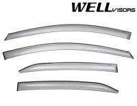 WellVisors Side Window Deflectors Toyota Corolla 14-19 Premium Series