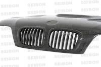 Seibon Carbon - Seibon GTR-style carbon fiber hood for 2001-2005 BMW E46 M3 - Image 3