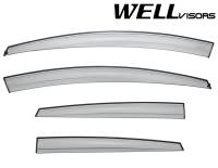 WellVisors Side Window Deflectors Ford Fiesta Hatchback 11-19 Aerodyn Series