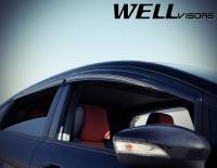 WellVisors - WellVisors Side Window Deflectors Ford Fiesta Hatchback 11-19 Aerodyn Series - Image 5