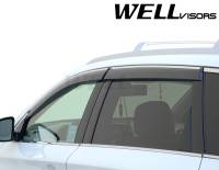 WellVisors - WellVisors Side Window Deflectors Infiniti QX60 JX35 13-20 With Chrome Trim - Image 7