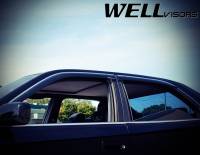 WellVisors - WellVisors Side Window Deflectors Lexus LS400 95-00 With Chrome Trim - Image 5