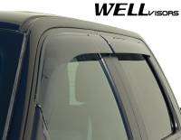 WellVisors - WellVisors Side Window Deflectors Ford F-150 09-14 Crew Cab Premium Series - Image 7