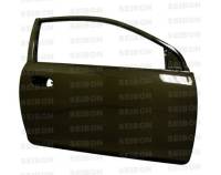 Seibon OEM-style carbon fiber doors for 1992-1995 Honda Civic 2DR *OFF ROAD USE ONLY! (pair)